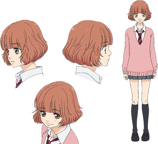 Yuri Makita Anime Concept - Ao Haru Ride Characters (546x496)