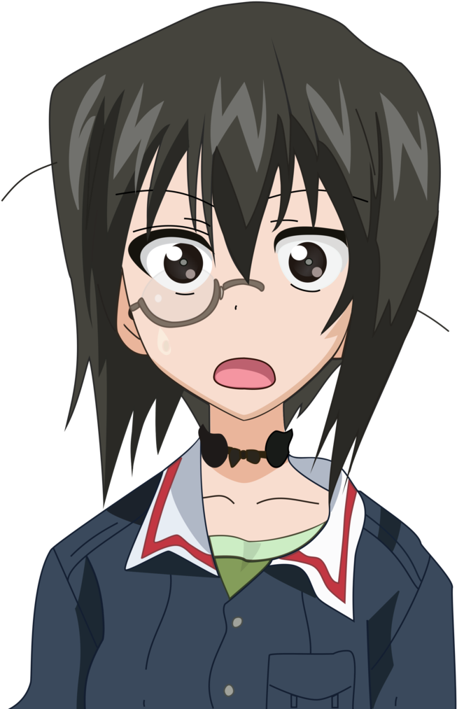 Momo Kawashima [girls Und Panzer] Vector By Nikolaibronyski - Girls Und Panzer Momo (1024x1024)