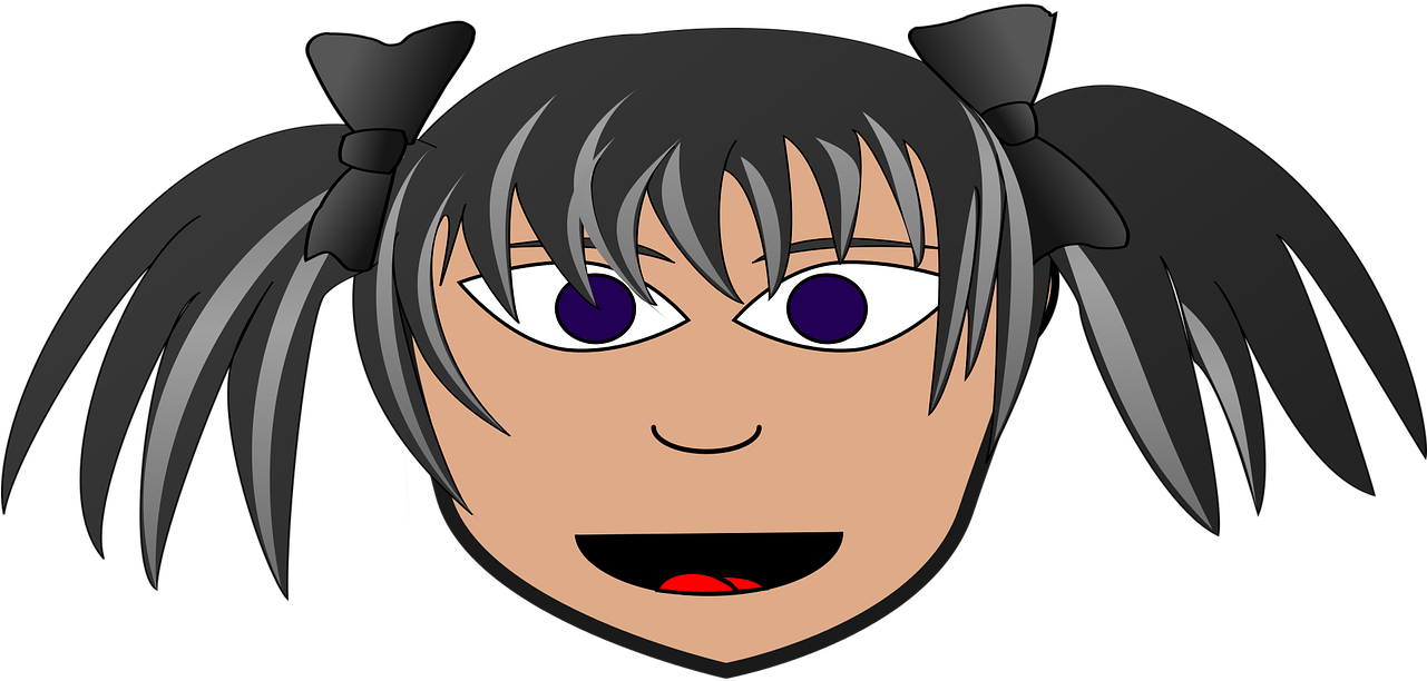 Dress Up Face Dress Up Head Girl Png Image - Dress (1280x640)
