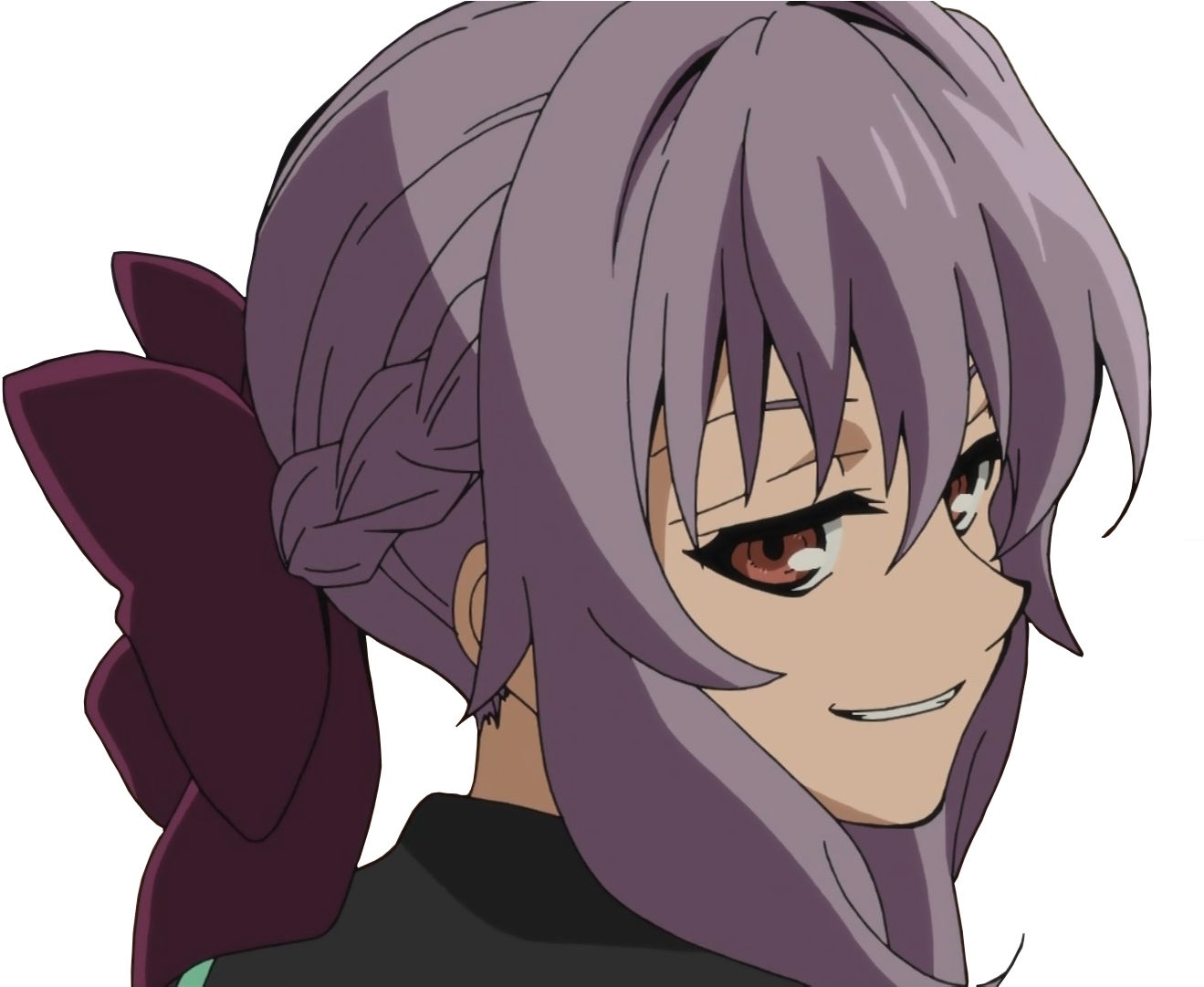 Who Is The Smuggest Anime Girl - Owari No Seraph Shinoa Smug (1330x1080)