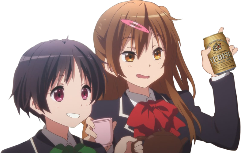 #2 Hair Human Hair Color Anime Hairstyle Black Hair - Kumin Tsuyuri Png (820x500)