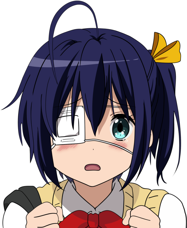 Rikka Takanashi Vector By Blackmoon329 - Love, Chunibyo & Other Delusions (910x877)