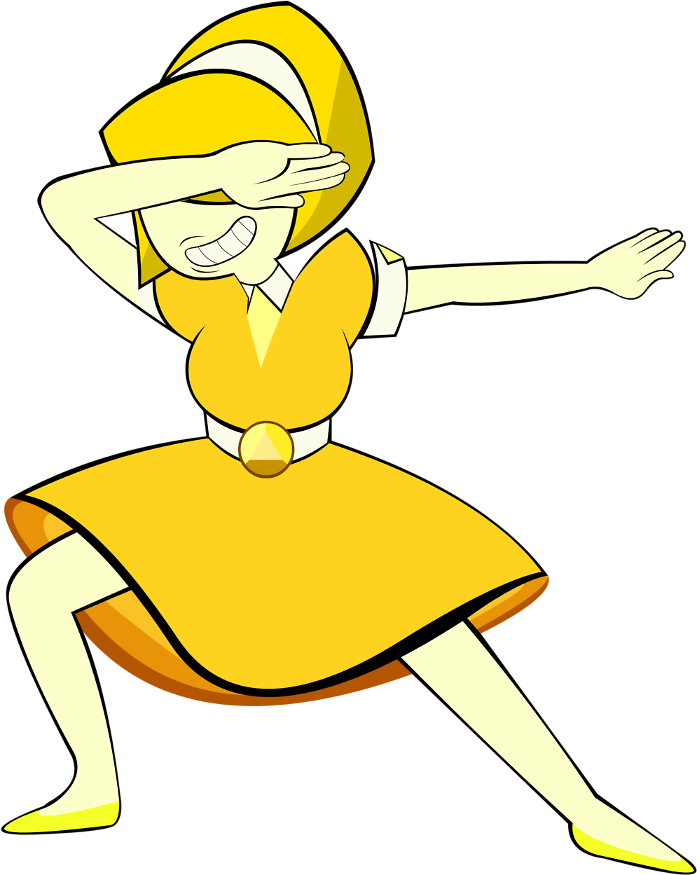 Image Result For Yellow Sapphire Gemsona - Cartoon (1280x1279)
