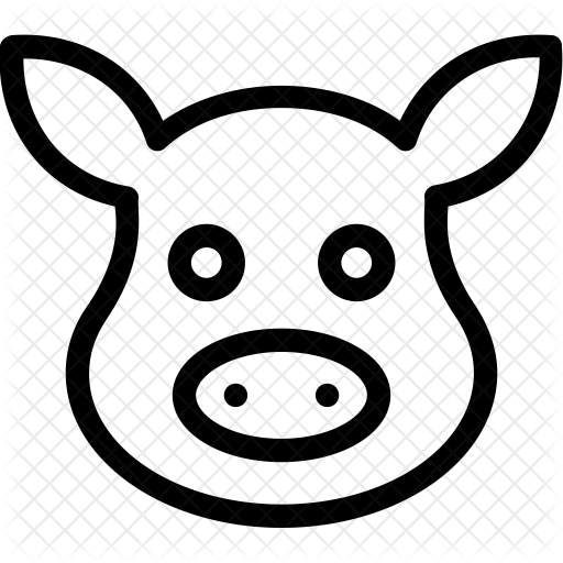 Pig Icon - Tapir (512x512)