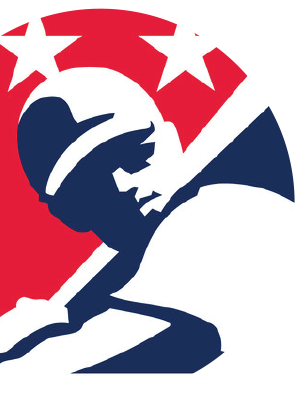 Ball Baseball Pennant - Minor League Baseball Logo (305x406)