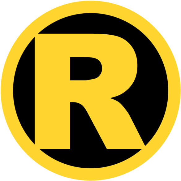 Classic Robin Logo By Machsabre-d4lg7y5 - Robin Logo Teen Titans (900x648)