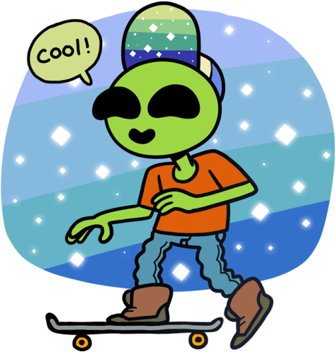 Sports Equipment Clipart - Penny Board (500x519)