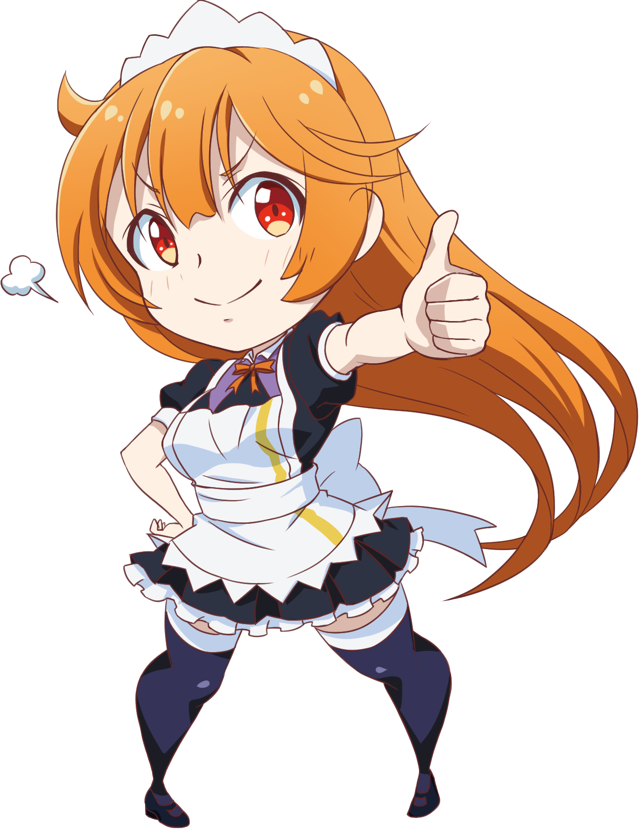 Alt Text - Thumps Up Anime Transparent (1290x1672)