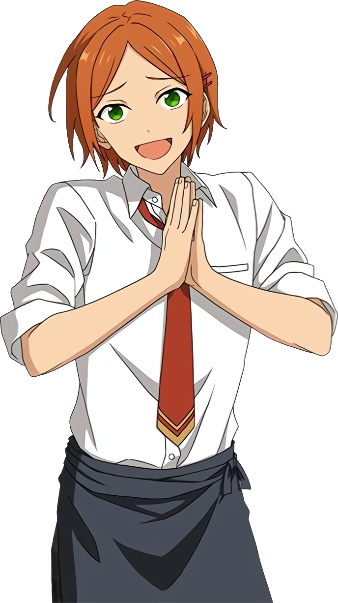 Hinata Aoi Full Render - Cartoon (688x1226)