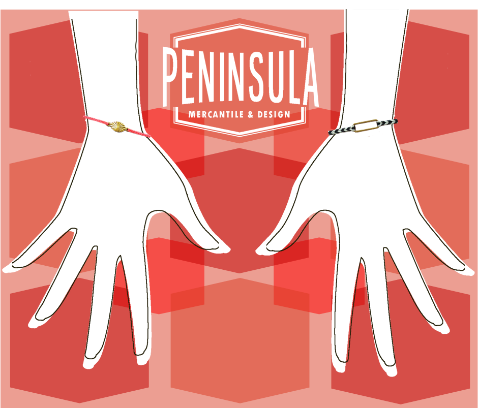 Peninsula Mercantile Jewelry Ad Graphic Design Vintage - Illustration (1013x802)