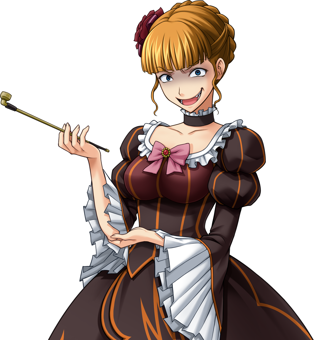 Kanon, Shannon And Kumasawa Didn't Run To The Kitchen - Umineko No Naku Koro Ni (1070x1161)