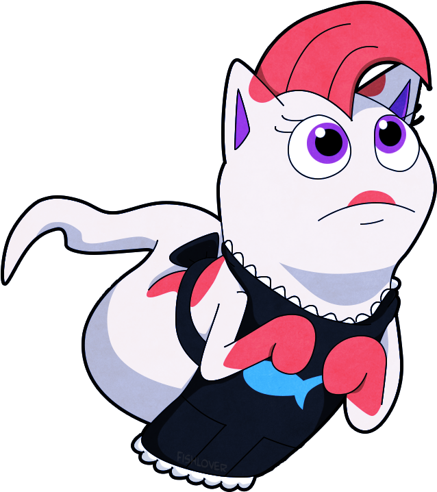 Apron By Fishlover - Forgetfish X Whisper (681x760)