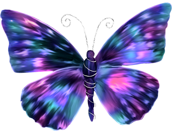 Cool Butterflies (600x457)