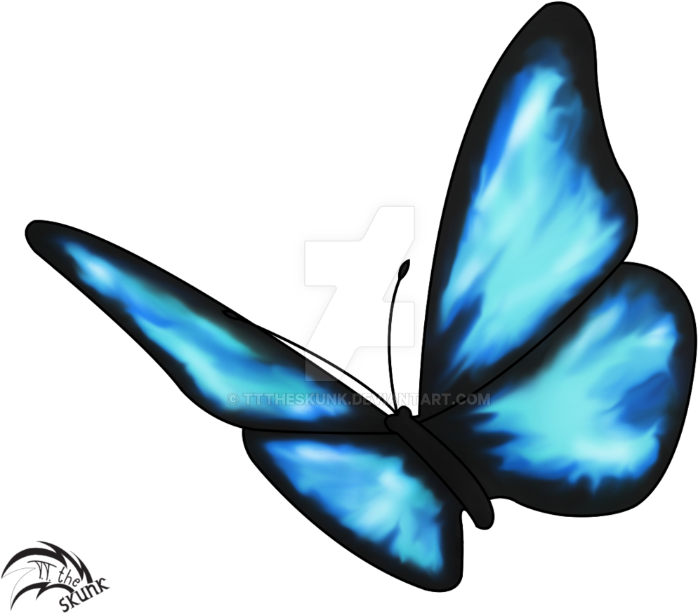Life Is Strange Butterfly By Tttheskunk On Deviantart - Blue Butterfly Life Is Strange (1024x912)