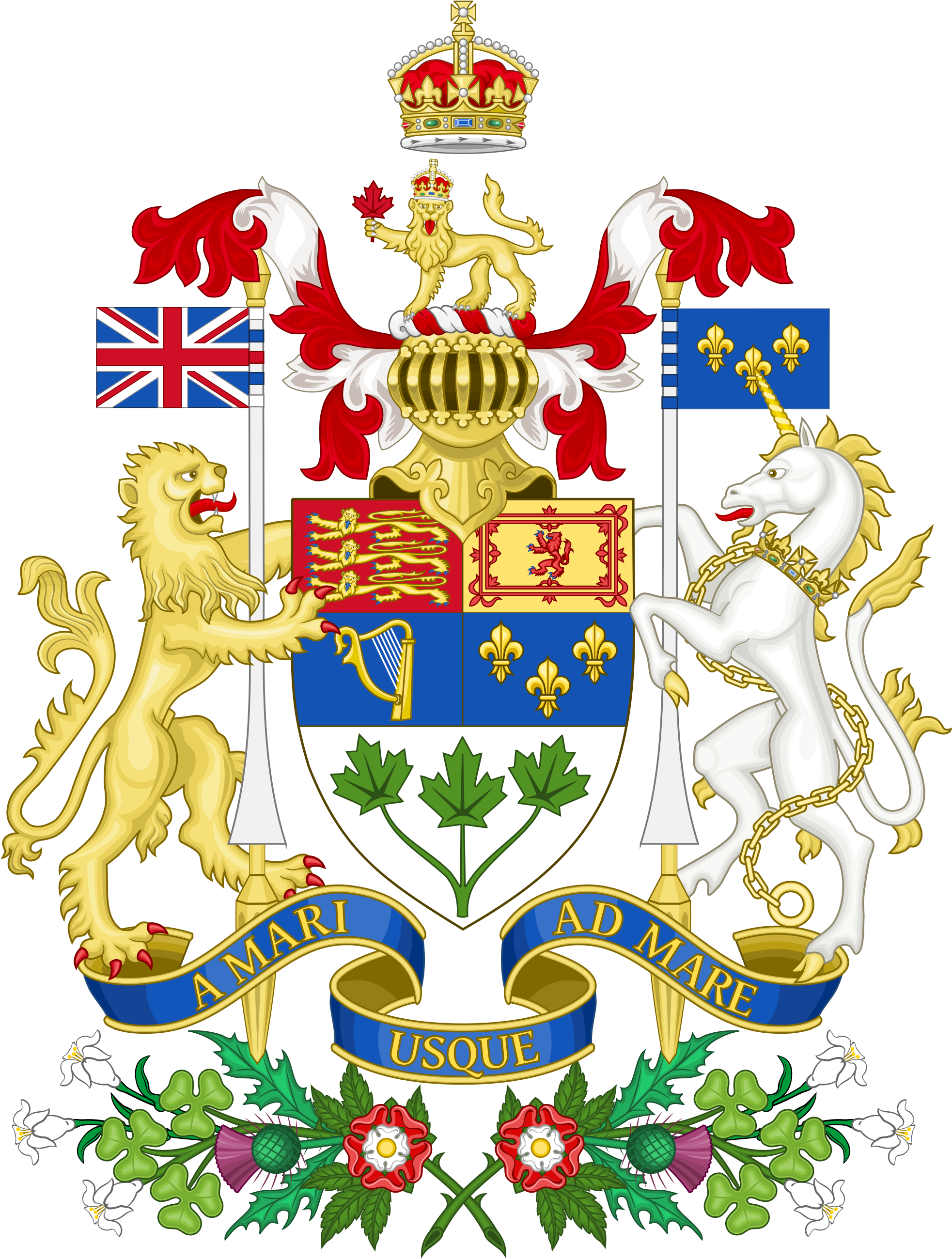 Canada - Royal Coat Of Arms (2000x2645)