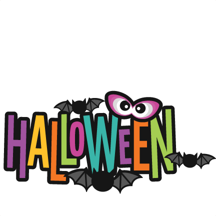 Halloween Titles Svg Scrapbook Cut File Cute Clipart - Miss Kate Cuttables Halloween (432x432)