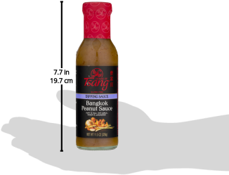 House Of Tsang Dipping Sauce Bangkok Peanut Sauce, - Glass Bottle (400x400)