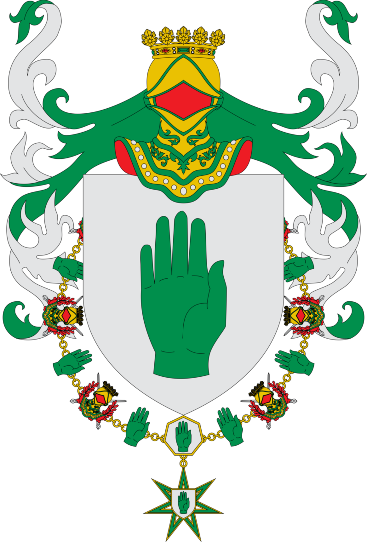 Coat Of Arms Of House Gardener By Alb-burguete - House Gardener (736x1086)