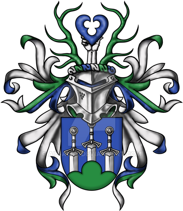 Azp Personal Coat Of Arms By Aib-alex - Coat Of Arms (600x764)