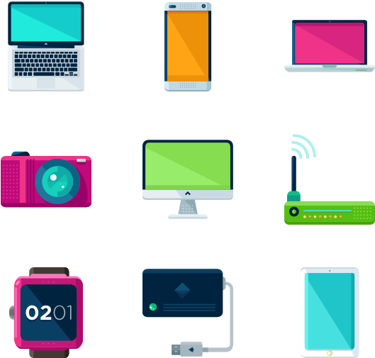 Devices 20 Icons - Devices Icons (600x564)
