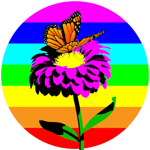 Monarch Butterfly Clipart Living Thing - Monarch Butterfly Gif (500x500)