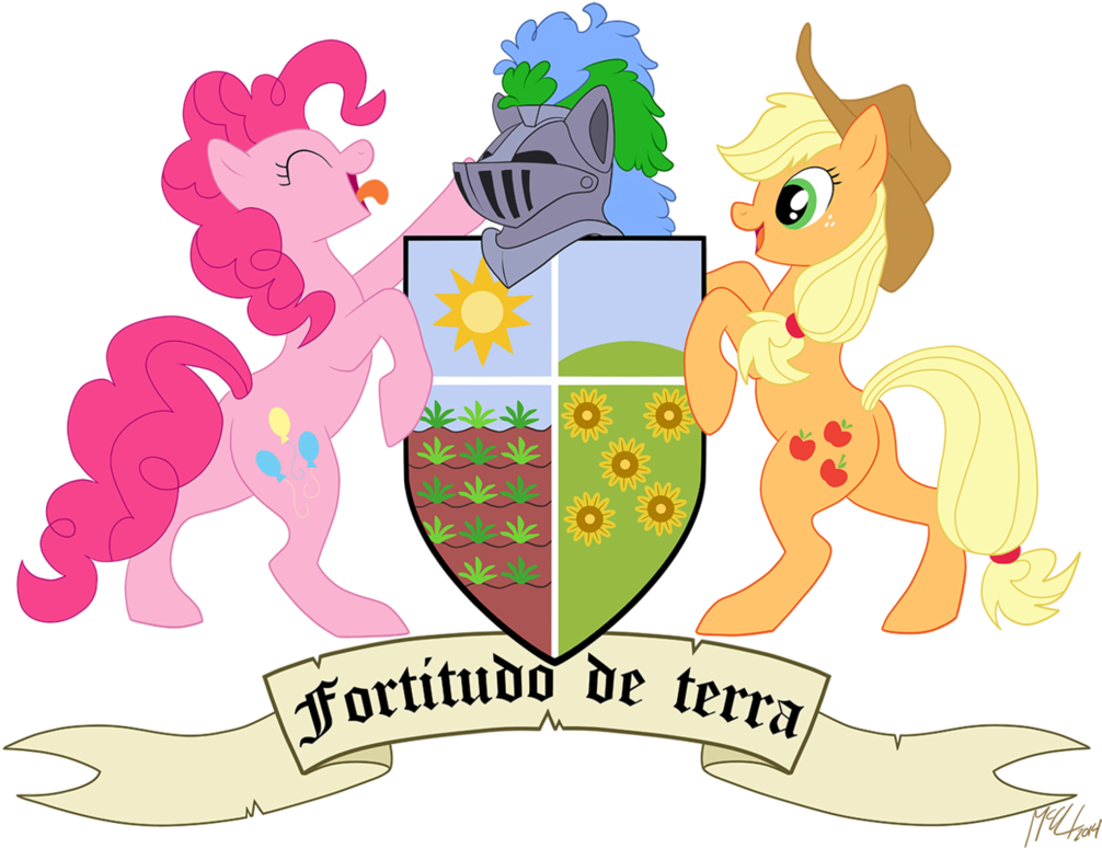 Earth Pony Crest By Carnivorouscaribou - Cartoon (1014x787)