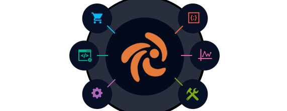 Zen Cart Shopping Cart Development - Circle (571x222)