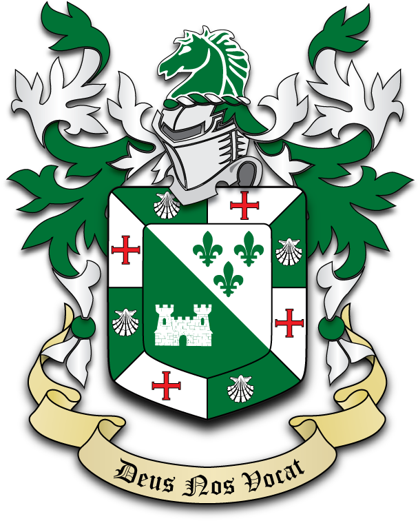 Armorial Achievement For Anthony Ferreira - Coat Of Arms (612x792)