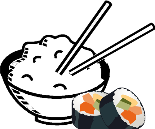 Today's Specials - Food Clipart Black And White (500x500)