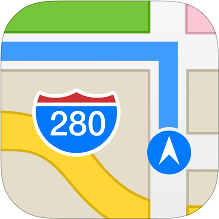 Maps Icon Ios 7 Png Image - Apple Maps Icon Transparent (512x512)