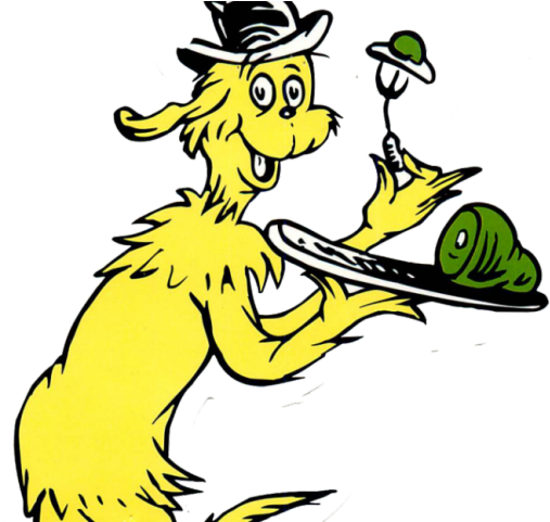 Green Eggs And Ham Clipart - Green Eggs And Ham And Other Servings (640x480)