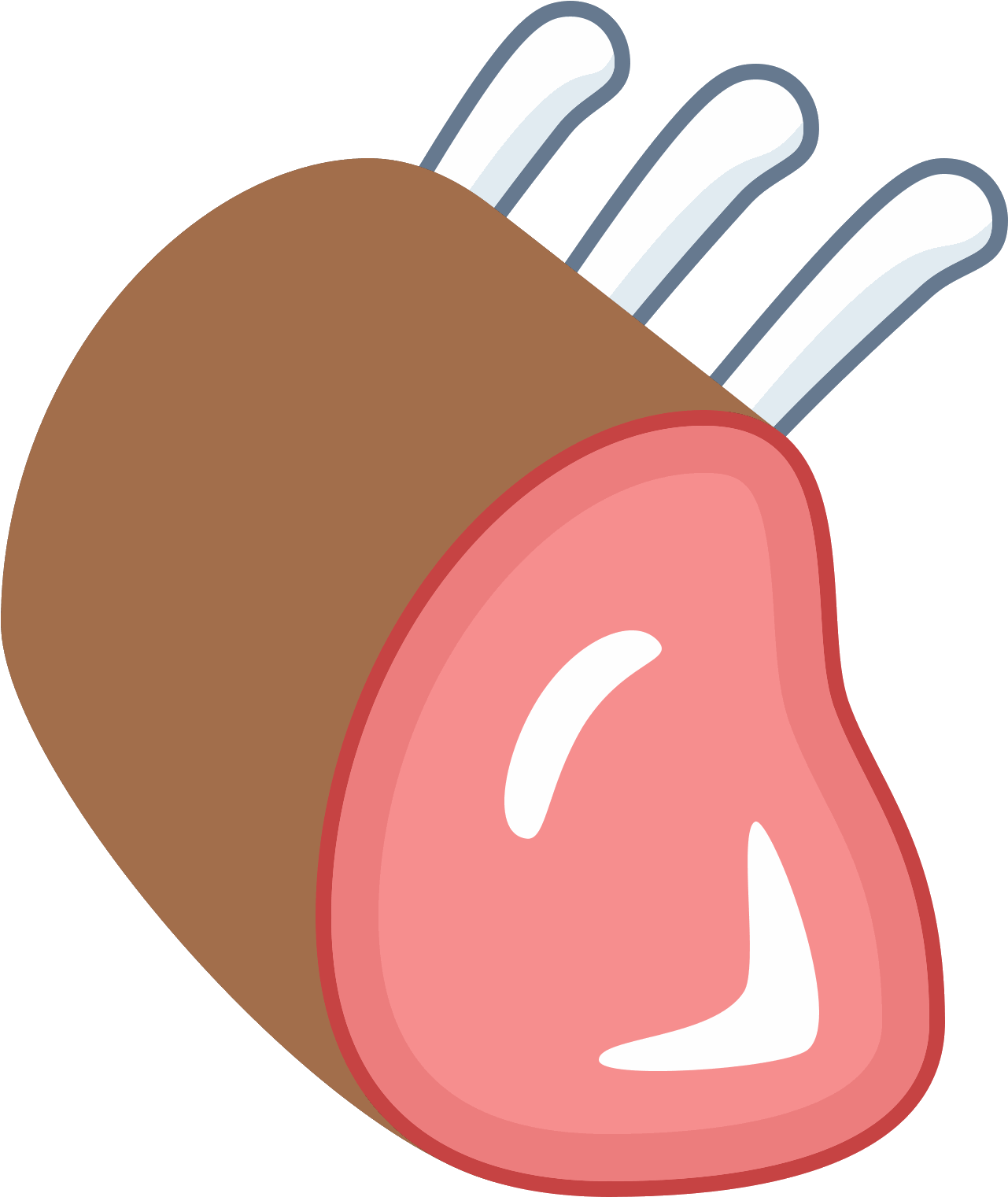 Sheep Ham Lamb And Mutton Computer Icons Clip Art - Lamb Meat Clipart (1600x1600)