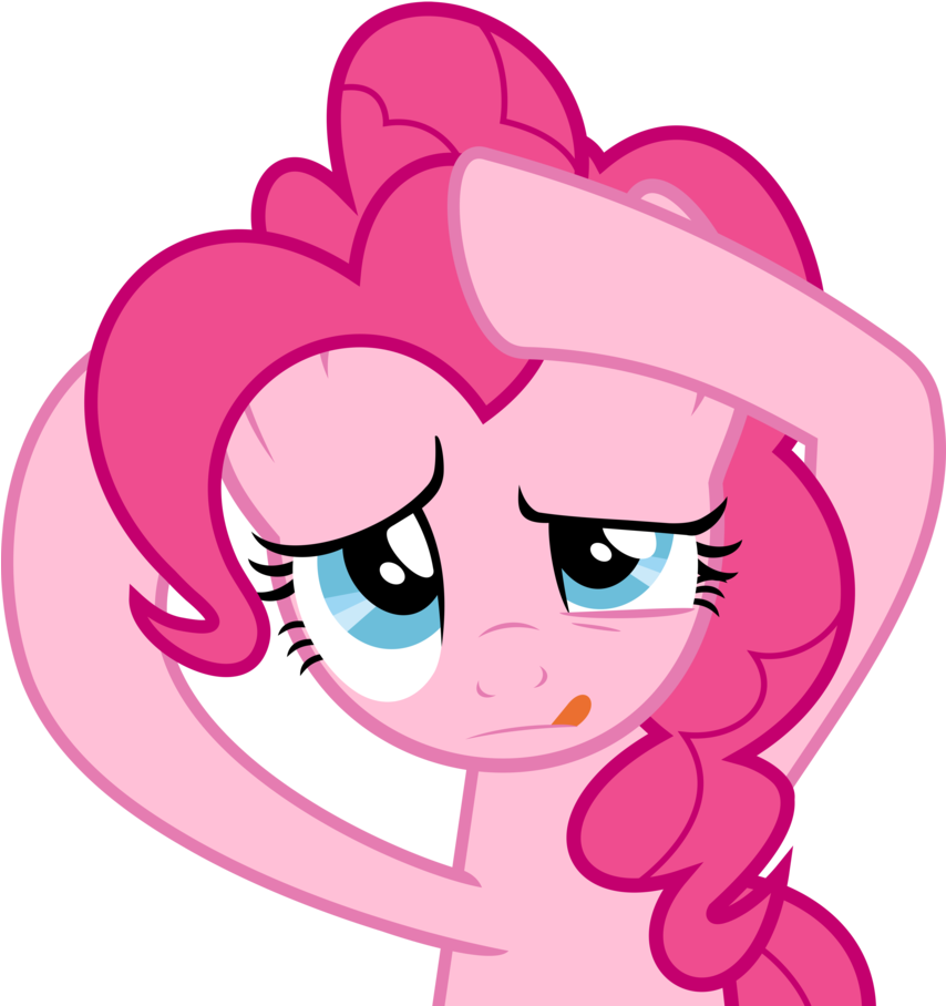 Mlp Fim Pinkie Pie Vector By Luckreza8 - Mlp Pinkie Pie Vector Deviantart (853x936)