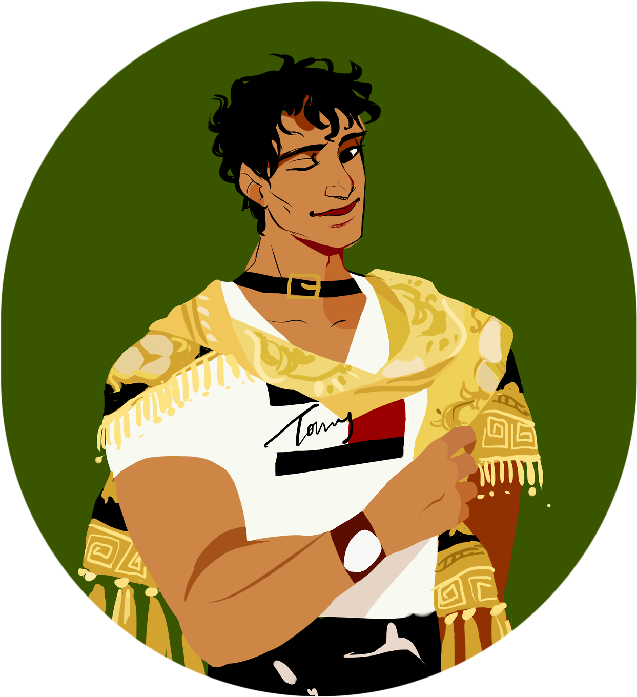 I Forgot How I Used To Draw Damen But Here's A Companion - Drawing (1280x1411)