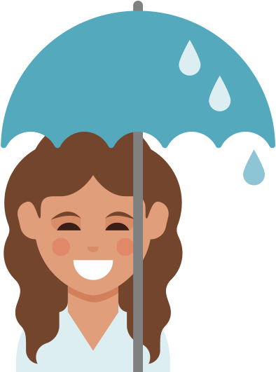 I Can' Think Of A Better Representation Of Me And My - Emoji Curly Hair (530x530)