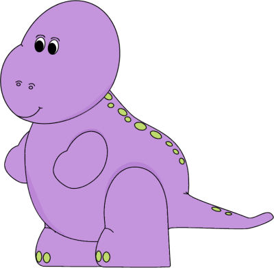 Purple Clipart Cute - Purple Clip Art (400x392)