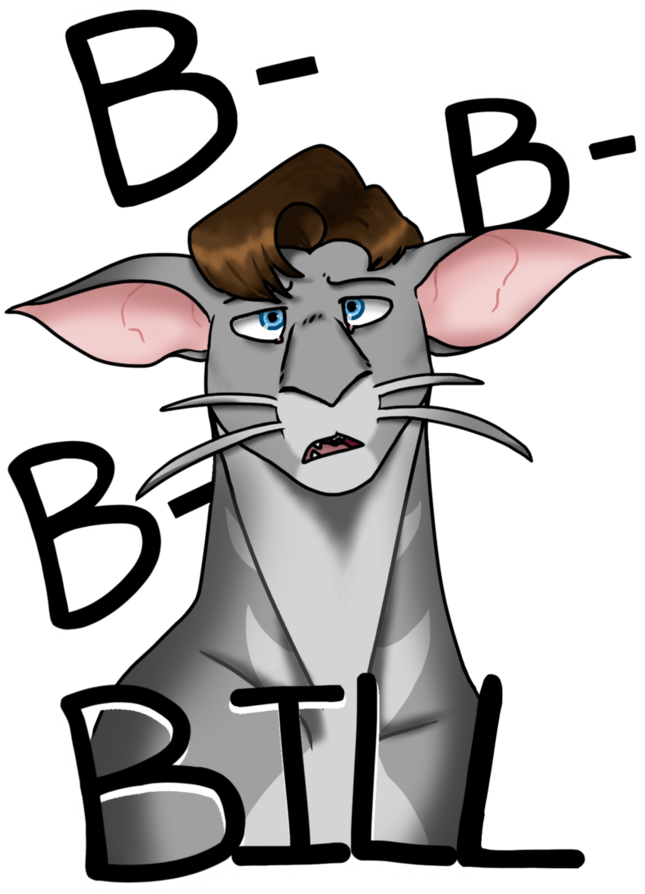 Stuttering Bill By Xanamai - Cartoon (774x1032)