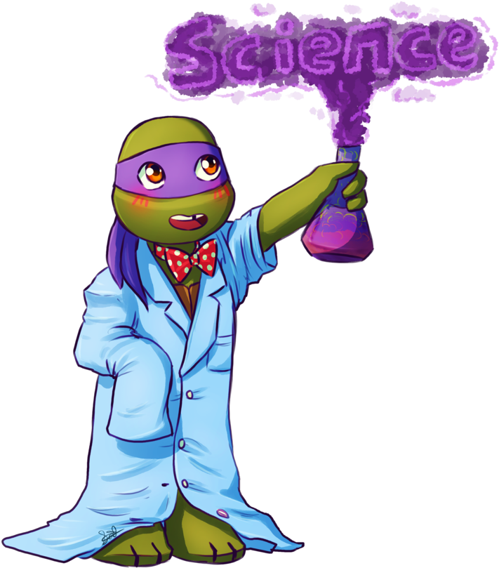 Donnie The Science Guy By Cutieclovers - Teenage Mutant Ninja Turtles (800x855)