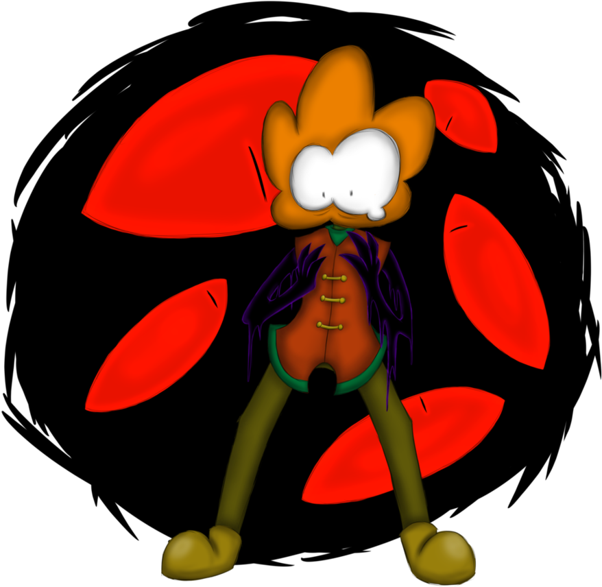 *distressed Flower Squeals* By Wretchedbastard - Flower (910x879)