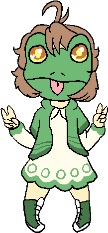 Peace Frog {at} By Distressed-pigeon - Cartoon (270x480)