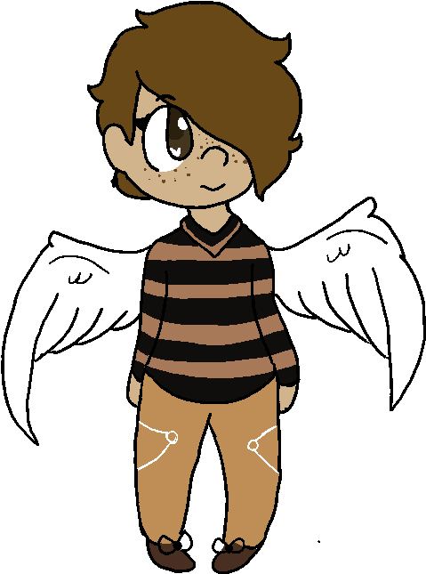 2nd Angel {payment 2/2} By Distressed-pigeon - Cartoon (511x703)
