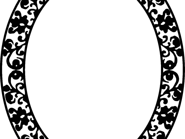 Oval Clipart - Oval Picture Frame Png (640x480)