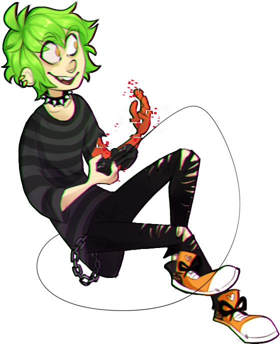 Come Here, Be My Player Two By 0ktavian - Cartoon (600x720)