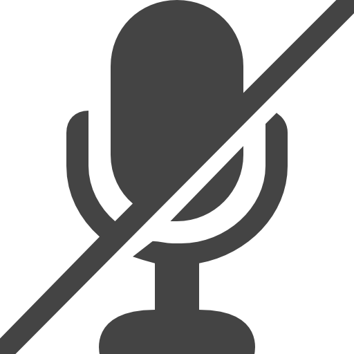 Mute Microphone Free Icon - Microfono Mute (512x512)