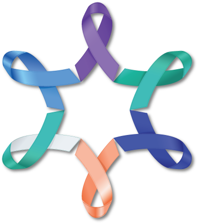 Support Group - All Cancer Circle Ribbons (400x453)