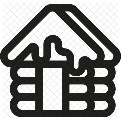 Wooden Cabin Icon - Wooden Cabin Icon (512x512)
