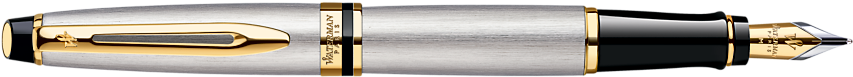 Fountain Pen Png Photo - Rollerpen Waterman Expert Steel Gt (940x415)