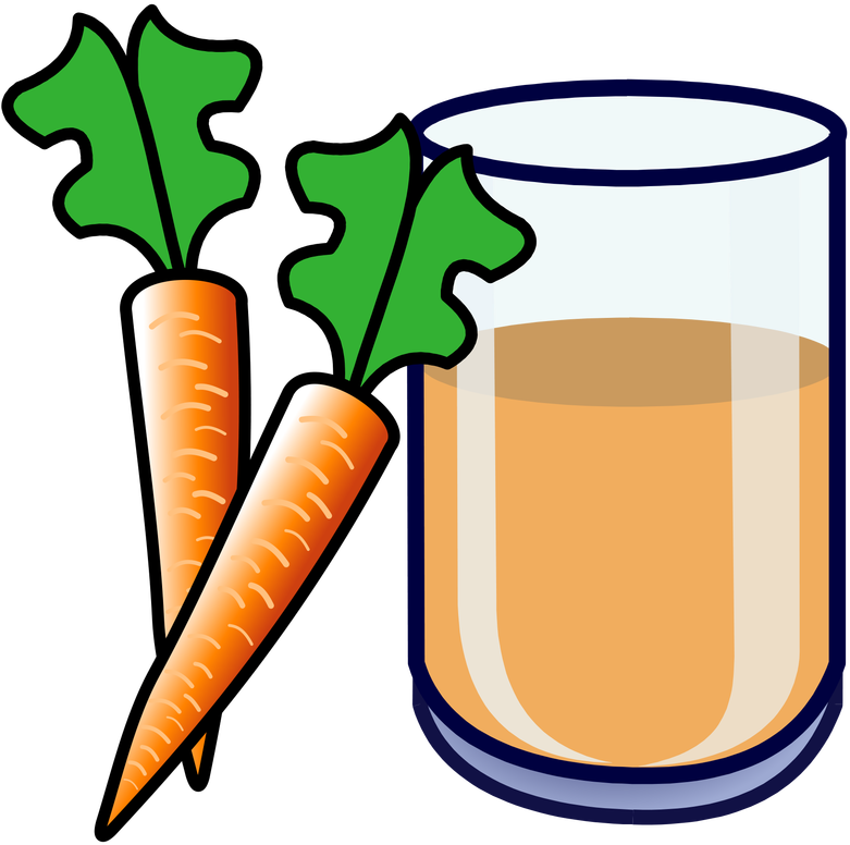 Carrot Juice - Carrot Juice Clipart (800x800)