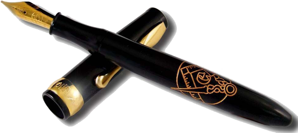Fountain Pen Transparent Png - Calligraphy Pen Transparent Background (980x447)