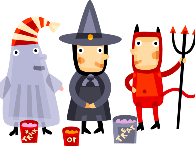 Trick Or Treat Clipart Costume Contest - Trunk And Treat Flyer (640x480)